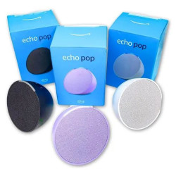 Amazon Echo Pop Alexa and Smart Bluetooth Speaker