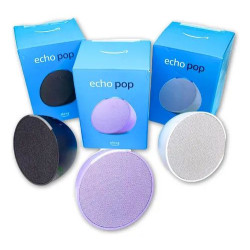 Amazon Echo Pop Alexa and Smart Bluetooth Speaker Amazon Echo Pop Alexa and Smart Bluetooth Speaker