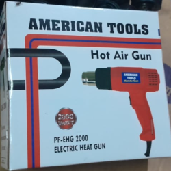 American Tools PF-EHG 2000 Watt Hot Air Gun Dual Temperature Heavy Duty Electric Power Tool  Electronic Heat Gun