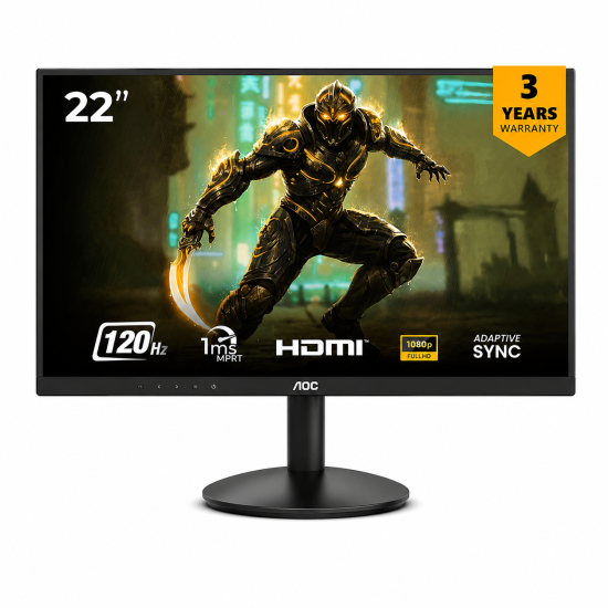 AOC 22B30HM2 Borderless VA Panel Monitor HDMI Ultra Slim Monitor