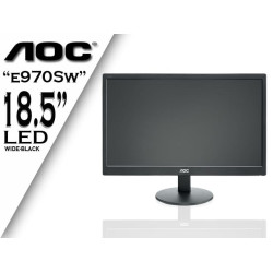 AOC E970SWHEN 18.5 inch HD LED Backlit Computer Monitor