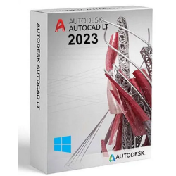 Autocad LT 2023 2D Commercial Single-User Eld Annual Subscription ESD License Software