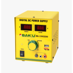 Bakku 1502DD Digital 15 volt 2.1 Amp DC Power Supply