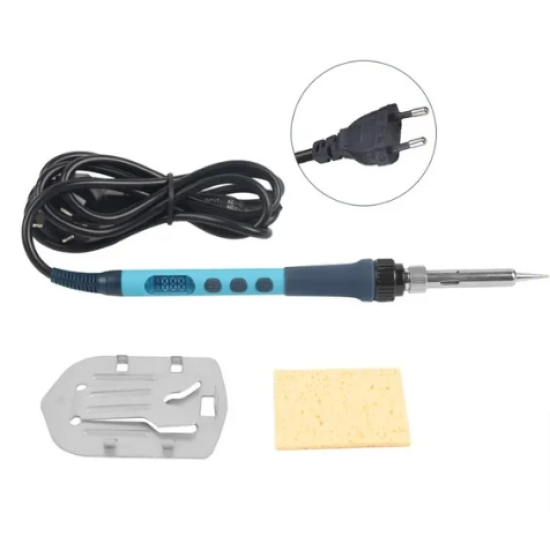 Bakon BK607 Digital Display 90W Portable Welding Tool In-Line Soldering Iron