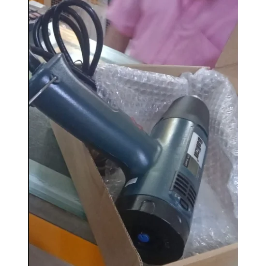 Bakon Hot Air Plastic Welding Gun Adjustable Temp Digital Display Industrial Electric Hot Air Heating Gun