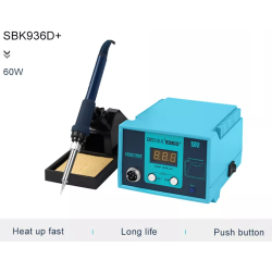 BAKON SBK936D+ Portable Constant Temperature 60W Electric Digital Display Soldering Iron Station