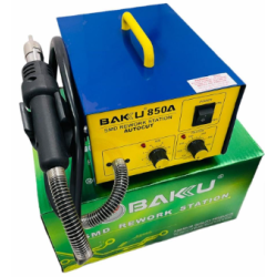 Bakku 850A Hot Air Gun Premium Quality Soldering Auto Cut MotherBoard, Mobile, SMD Repair Rework Station Blower SMD Machine