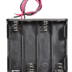 Battery Holder Box 4 x AA Without Cover