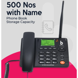 Beetel F3 4G with Hotspot Wireless Fixed Landline Phone