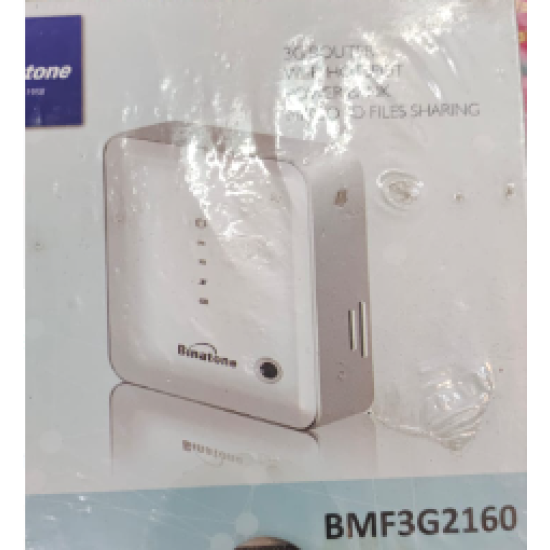 Binatone MiFi Device BMF3G2160 3G LTE Advanced All SIM Supported Mi-Fi Wi-Fi Hotspot Device
