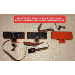 Bios Socket Board 4 in 1 SOP8 / WSON8 / QDFN8 for C341 / RT809H / RT809F / TL886 Universal BIOS Programmer Adapter