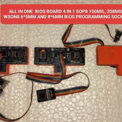 Bios Socket Board 4 in 1 SOP8 / WSON8 / QDFN8 for C341 / RT809H / RT809F / TL886 Universal BIOS Programmer Adapter Bios Socket Board 4 in 1 SOP8 / WSON8 / QDFN8 for C341 / RT809H / RT809F / TL886 Universal BIOS Programmer Adapter