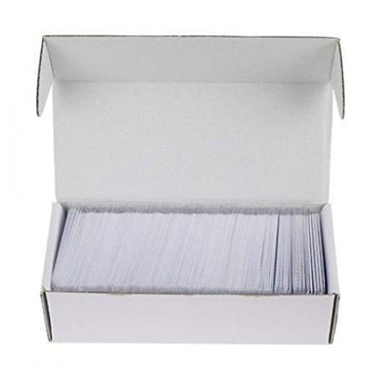 Blank PVC Plain Cards For Inkjet Printers(Aadhar Card, College ID, Gate Pass, etc) 230 PCs Pack HD Premium Quality ID White Cards