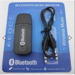 Bluetooth Adapter Dongle 3.5 mm Aux Cable Car Wireless Audio Music Receiver