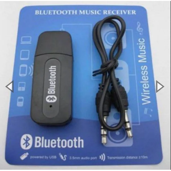 Bluetooth Adapter Dongle 3.5 mm Aux Cable Car Wireless Audio Music Receiver Bluetooth Adapter Dongle 3.5 mm Aux Cable Car Wireless Audio Music Receiver