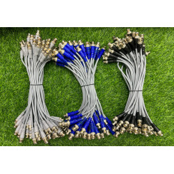 BNC Connector With Copper MultiColour White|Blue|Black Surveillance CCTV Camera Connector