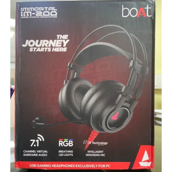 Boat Immortal Im 200 Im200 Headphone Gaming Price India