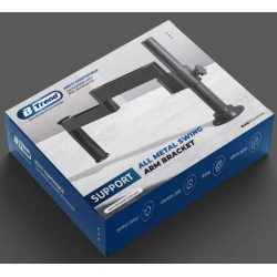 BTrend BT-923 Universal Folding Fixed Lifting Metal Microscope Articulating 360° Rotation Arm Bracket