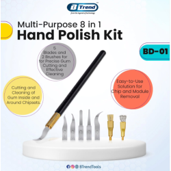 BTrend BT-BD-01 Multipurpose 8 in 1 Hand Polish Scraping Blade