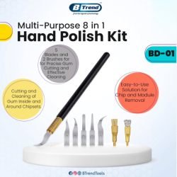 BTrend BT-BD-01 Multipurpose 8 in 1 Hand Polish Scraping Blade BTrend BT-BD-01 Multipurpose 8 in 1 Hand Polish Scraping Blade