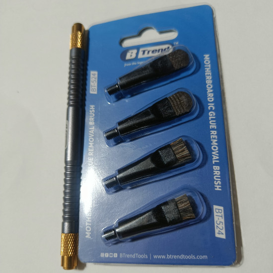 BTrend BT-524 Motherboard IC Glue Removal Brush