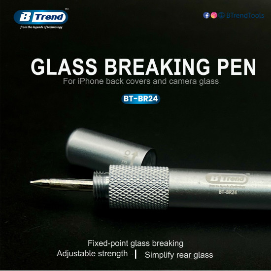 BTrend BT-BR24 Camera Glass Breaking Pen BTrend BT-BR24 Camera Glass Breaking Pen