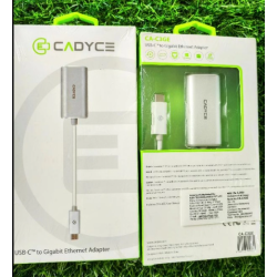 Cadyce USB type C USB-C to gigabit Ethernet adaptor Cadyce USB type C USB-C to gigabit Ethernet adaptor