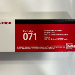 Canon 071 Original/Genuine Black Printer Toner Cartridge Canon 071 Original/Genuine Black Printer Toner Cartridge