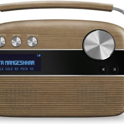 Saregama Carvaan Hindi - 5000 Preloaded Songs, FM/BT/AUX - Portable Music Player Saregama Carvaan Hindi - 5000 Preloaded Songs, FM/BT/AUX - Portable Music Player
