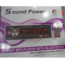 Sound Power 666 Smart BT Mp3 7" Full Touch Screen Bluetooth,FM,USB,Aux,MP3,Call Connect Phone Receiver Audio System Car Stereo