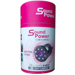 Sound Power LED Camera HD Rear View Night Vision Perfect View Angle Reversing Backup Car Camera