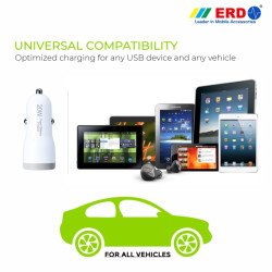 ERD CC-49 20W PD+QC (USB-A+USB-C) Car Charger