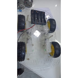 Smart Car Chassis Kit with Speed Encoder Battery Box Wheels for Arduino Robot Car Chassis