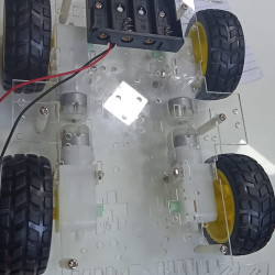 Smart Car Chassis Kit with Speed Encoder Battery Box Wheels for Arduino Robot Car Chassis