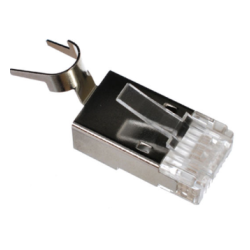 PAC 8P8C CAT7 STP Heavy Premium Quality 100 PCs Metal Shielded Modular RJ45 Connector