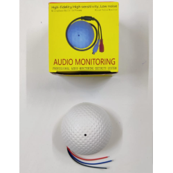 AUDIO MONITORING CCTV MIC Analog Camera Wired CCTV Audio Surveillance Microphone