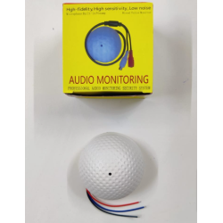 AUDIO MONITORING CCTV MIC Analog Camera Wired CCTV Audio Surveillance Microphone AUDIO MONITORING CCTV MIC Analog Camera Wired CCTV Audio Surveillance Microphone