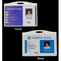 Chemical Pasting School iCard Double Side ID card Holder
