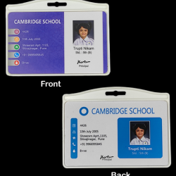 Chemical Pasting School iCard Double Side ID card Holder