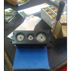 Circle Round Button Badges 42mm|54mm|70mm Size 3 in 1 Metal PVC ID Photo Card Paper Badge Die Cutter