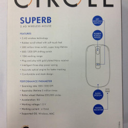 CIRCLE Superb SilentPro 2.4 Wireless Mouse