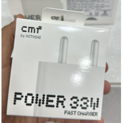 CMF by Nothing 33W Quick Charge 3A Mobile Wall Charger CMF by Nothing 33W Quick Charge 3A Mobile Wall Charger