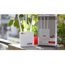 COFE 4G LTE Triple Antenna LAN & WIFI MODEM UNLOCKED FOR ALL SIM 300 MBPS MINI ROUTER