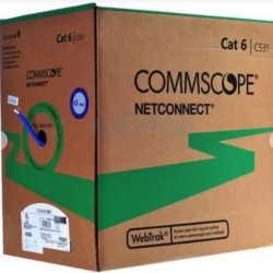 Commscope Cat 6 Networking AMP NetConnect Cable Original 305 Meter Box UTP Outdoor LAN Cable