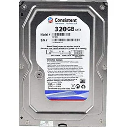Consistent 320GB HDD SATA 3.5 Inch with 2 Year Warranty Desktop Internal Hard Drive