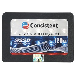 Consistent 128GB 2.5 Inch SATA-III Laptop Internal Solid State Driv