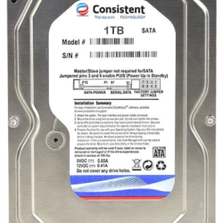 Consistent 1TB Laptop HDD Slim CT2001SL STAT Internal Hard Disk Drive Consistent 1TB Laptop HDD Slim CT2001SL STAT Internal Hard Disk Drive