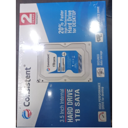 Consistent 1TB HDD Desktop Drive CT3001SC Internal Hard Disk Consistent 1TB HDD Desktop Drive CT3001SC Internal Hard Disk