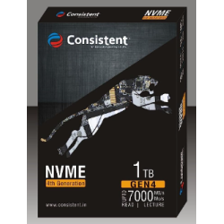 Consistent NVMe 1TB Gen 4 NVMe Gaming Storage, Internal Solid State SSD Drive