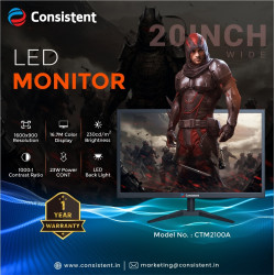 Consistent CTM2100A 20 inch Full HD Gaming Wide LED Monitor Consistent CTM2100A 20 inch Full HD Gaming Wide LED Monitor